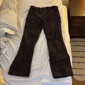 Vintage wrangler flare corduroy pants